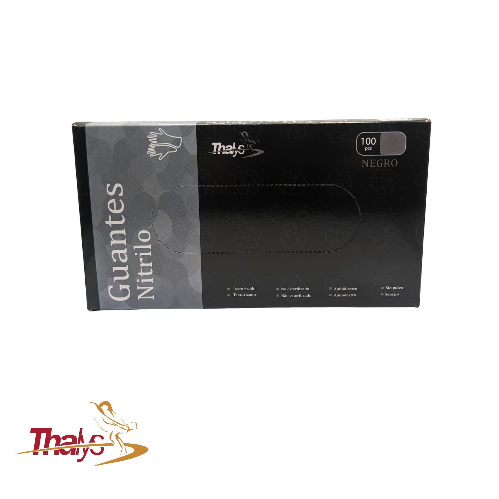 Guantes de Nitrilo Negro