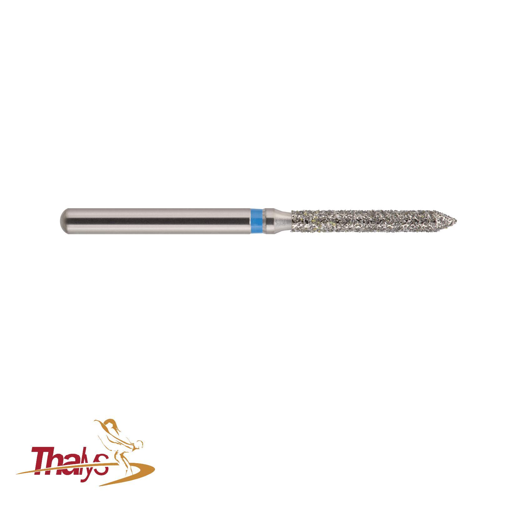 Fresa de Diamante FG Cilindro con Bisel 4123